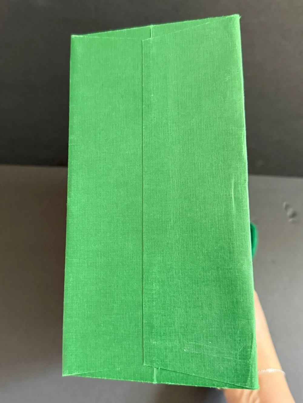 ROLEX Green Luxury Gift Bag with Gold Crown Logo